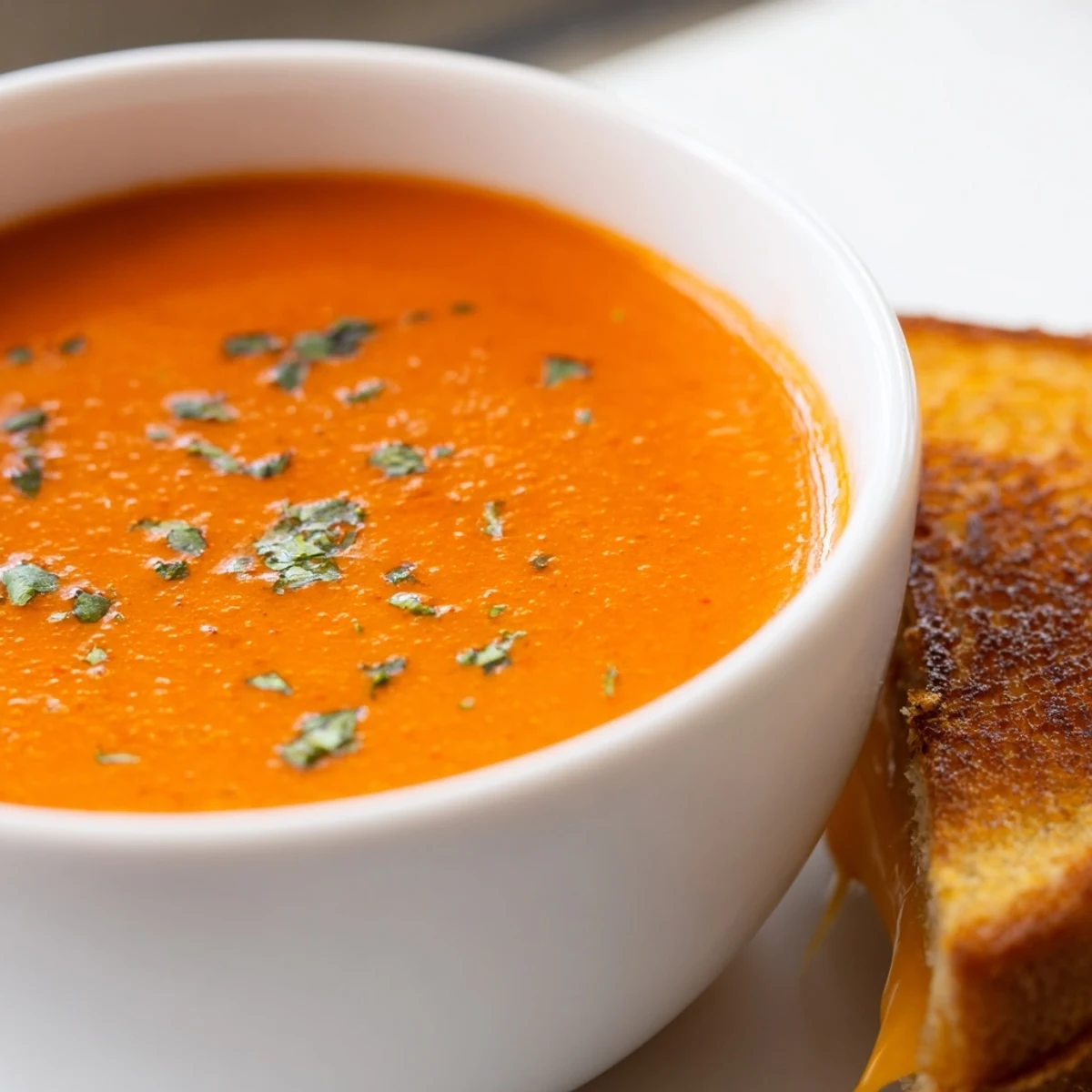 Creamy Tomato Basil Bisque