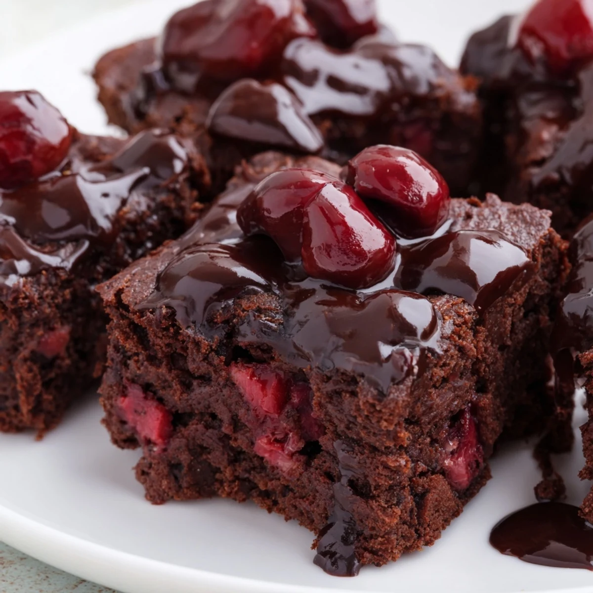 These bite-sized Chocolate Cherry Brownie Bites offer warm, gooey centers and a crunchy crust.