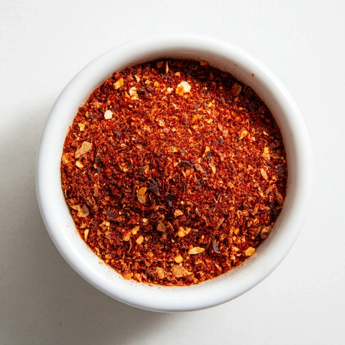 A heaping spoonful of Easy Homemade Taco Seasoning Mix beside ground beef and fresh tortillas, hinting at a delicious, homemade Mexican-inspired meal.