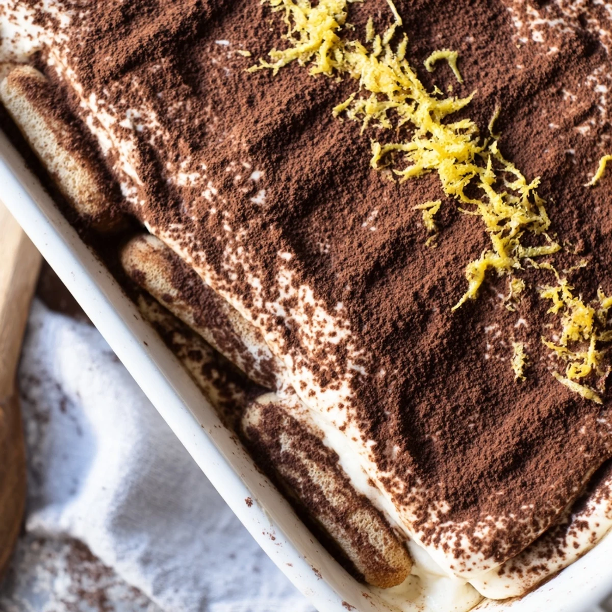 Creamy Italian dessert featuring fluffy mascarpone layers infused with fragrant Earl Grey tea and soft ladyfingers