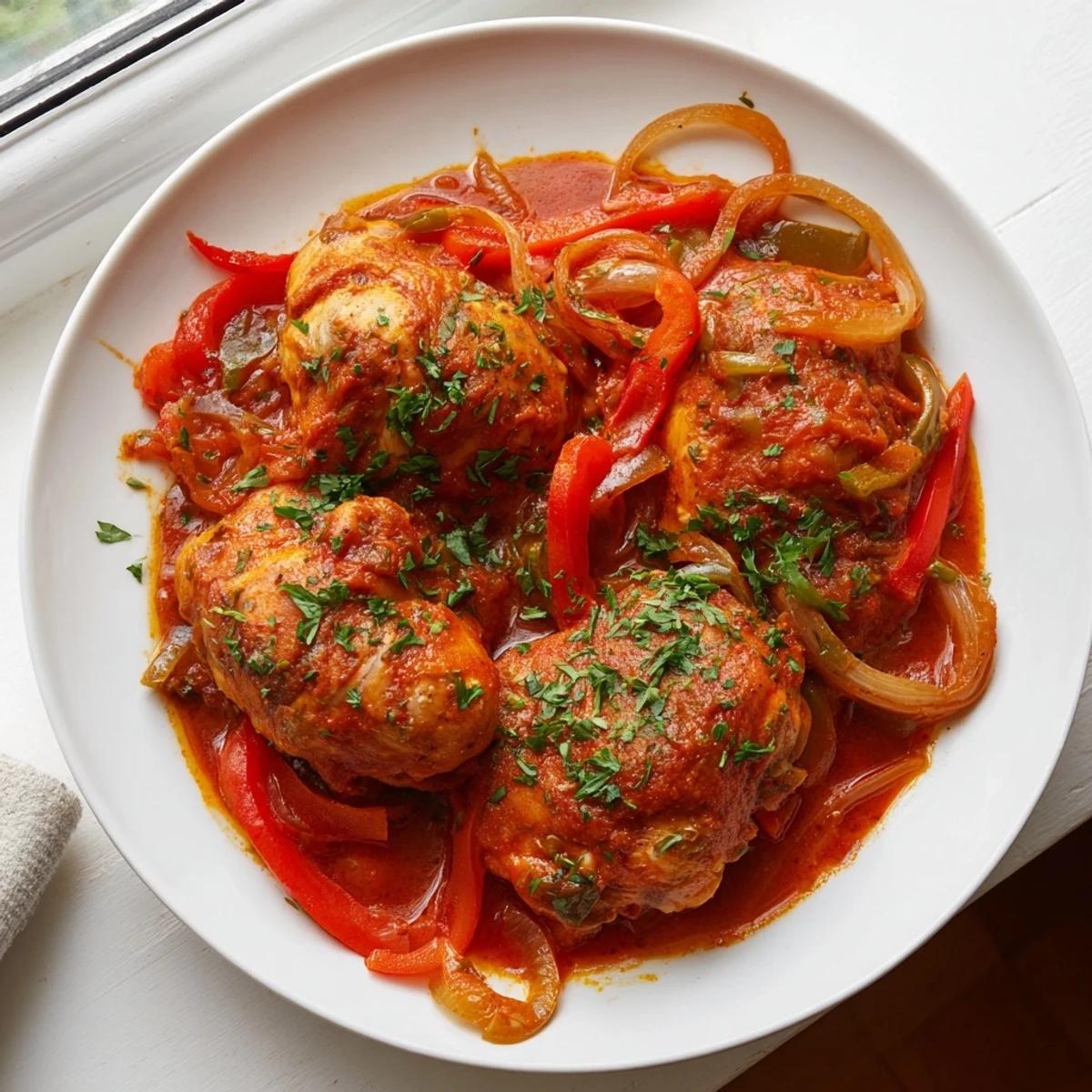 Senegalese Chicken Tomato Sauce