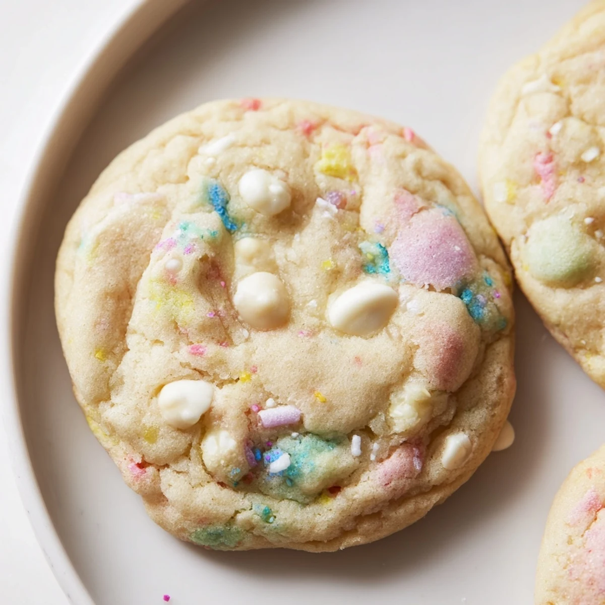 Pastel White Chocolate Cookies