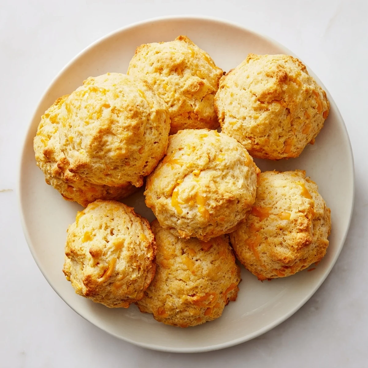 Fluffy breakfast protein biscuits split open showing tender crumb perfect for morning meal