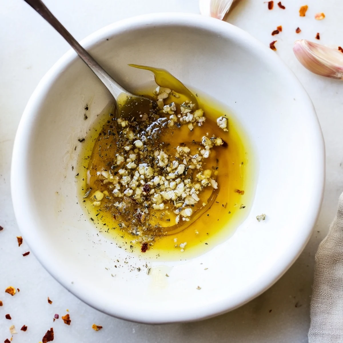 Jar of Greek Dressing With Red Wine Vinegar And Dijon, glossy