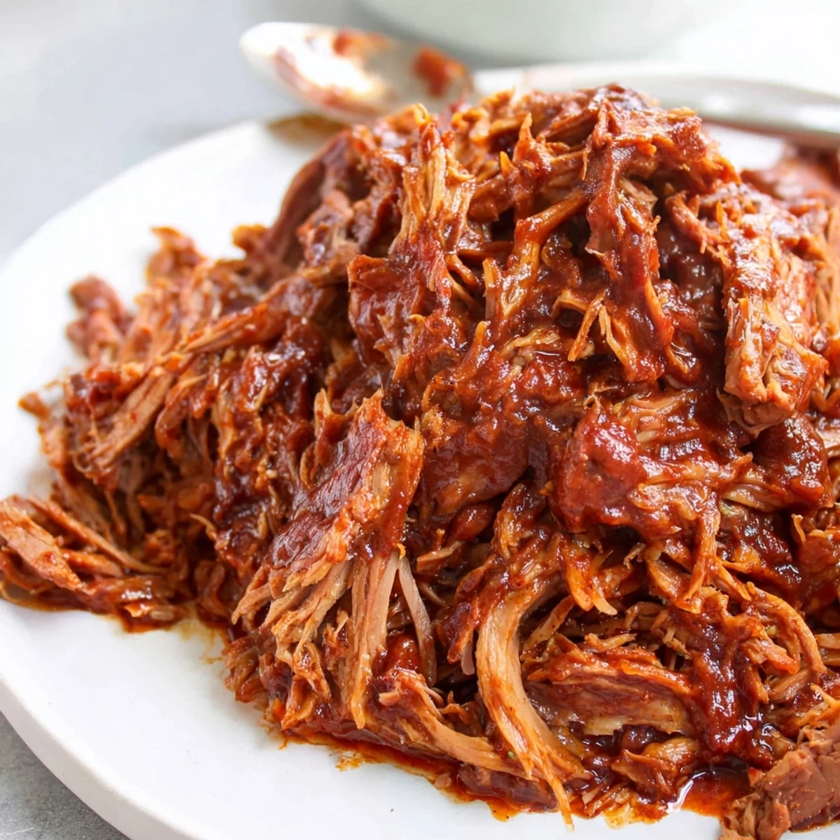 Slow Cooker BBQ Pulled Beef