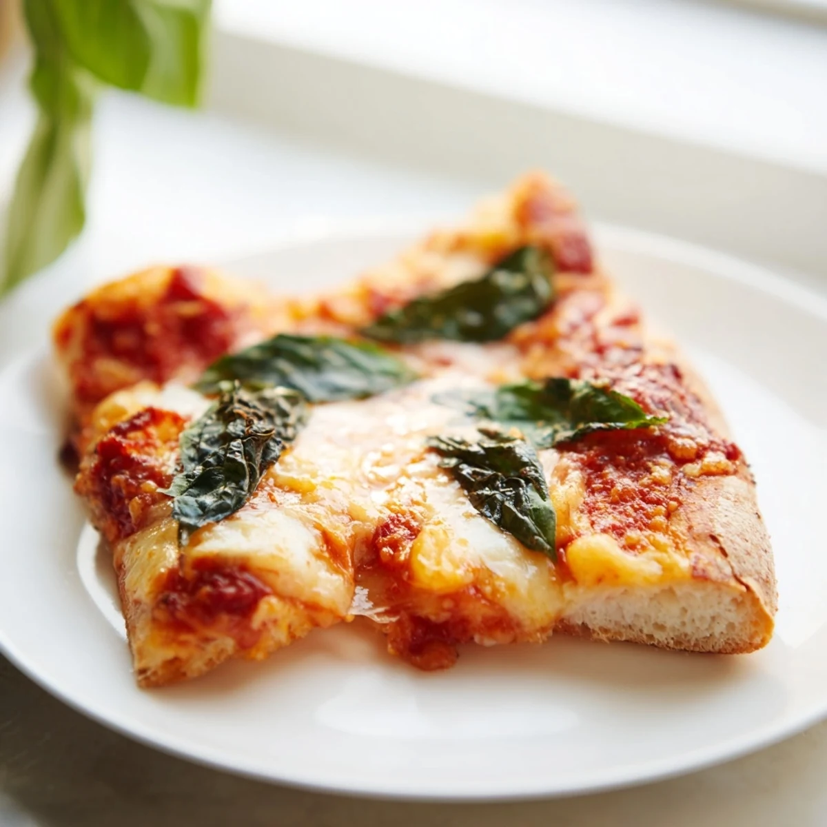 Delicious homemade pizza baked to perfection with melted mozzarella and toppings.