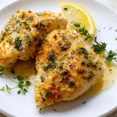 Garlic Butter Baked Chicken Breast